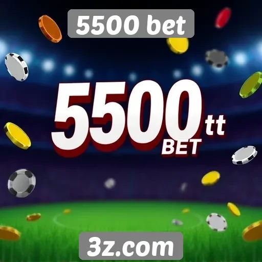 Crescimento do mercado de jogos online com 5500 bet