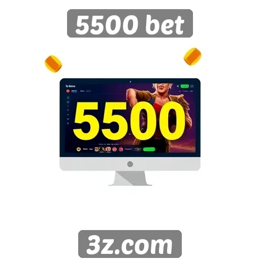 Interface do usuário do site 5500 bet é intuitiva