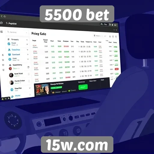 Estudo sobre a interface do usuário no 5500 bet